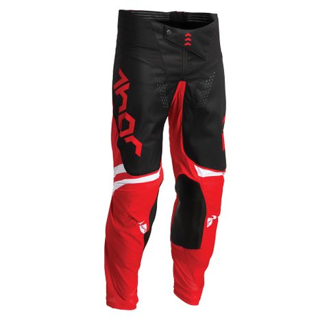 THOR MX PANT S22 PULSE CUBE RED/WHITE