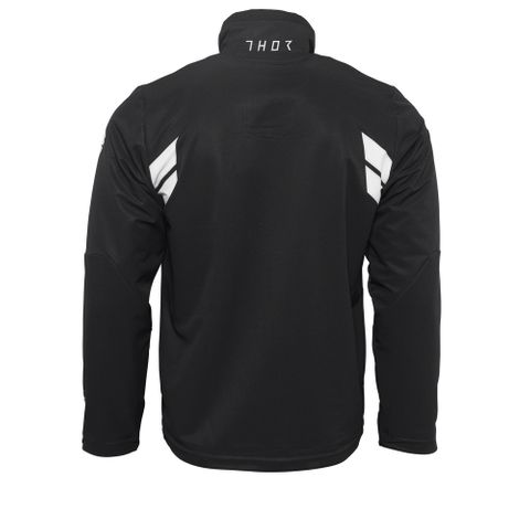 THOR WARMUP JACKET BLACK/WHITE