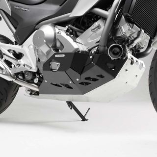 BASH PLATE SW MOTECH SILVER HONDA NC700 11-14 NC700X 11-14 NC750 14-23 NC750X 14-23 WITH DCT