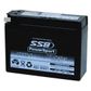 MOTORCYCLE AND POWERSPORTS BATTERY (YT4B-BS) AGM 12V 0.2AH 85CCA SSB HIGH PERFORMANCE