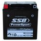 MOTORCYCLE AND POWERSPORTS BATTERY (YB9-B) AGM 12V 9AH 200CCA BY  SSB HIGH PERFORMANCE