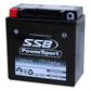 MOTORCYCLE AND POWERSPORTS BATTERY (YB9-B) AGM 12V 9AH 200CCA BY  SSB HIGH PERFORMANCE