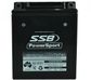 MOTORCYCLE AND POWERSPORTS BATTERY (YB12AL-A) AGM 12V 12AH 250CCA BY SSB HIGH PERFORMANCE