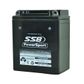 MOTORCYCLE AND POWERSPORTS BATTERY (YB12AL-A) AGM 12V 12AH 250CCA BY SSB HIGH PERFORMANCE