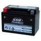 MOTORCYCLE AND POWERSPORTS BATTERY (YTX9-BS) AGM 12V 10AH 260CCA BY  SSB HIGH PERFORMANCE