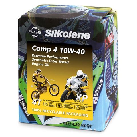 SILKOLENE COMP 4 10W-40 - XP  (4L) EXTREME PERFORMANCE SYNTHETIC ESTER BASED ENGINE OIL