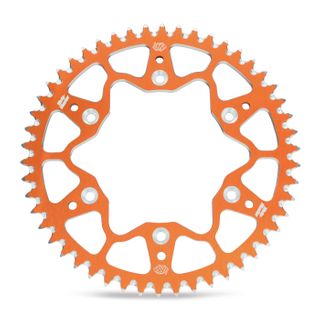 SPROCKET REAR ALLOY MOTO MASTER KTM 60SX 98-01 65SX 98-20 HUSQVARNA TC65 18-20 49T ORANGE