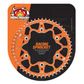 SPROCKET REAR MOTO MASTER ALUMINIUM 49T ORANGE GAS GAS MC65 HUSQVARNA TC65 KTM 60 SX 65 SX