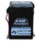 MOTORCYCLE AND POWERSPORTS BATTERY (Y6N4-2A) AGM 6V 4AH BY SSB HIGH PERFORMANCE
