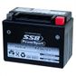 MOTORCYCLE AND POWERSPORTS BATTERY (YB4L-B) AGM 12V 4AH 105CCA BY SSB HIGH PERFORMANCE