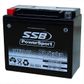 MOTORCYCLE AND POWERSPORTS BATTERY (YTX20-BS) AGM 12V 18AH 400CCA BY  SSB HIGH PERFORMANCE