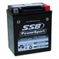 MOTORCYCLE AND POWERSPORTS BATTERY (YTX7L-BS) AGM 12V 6AH 175CCA BY SSB HIGH PERFORMANCE