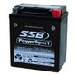 MOTORCYCLE AND POWERSPORTS BATTERY (YTX7L-BS) AGM 12V 6AH 175CCA BY SSB HIGH PERFORMANCE