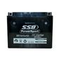 MOTORCYCLE AND POWERSPORTS BATTERY (YB16AL-A2) AGM 12V 16AH 310CCA BY SSB HIGH PERFORMANCE