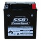 MOTORCYCLE AND POWERSPORTS BATTERY (YB5L-B) AGM 12V 5AH 125CCA BY SSB HIGH PERFORMANCE