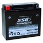 MOTORCYCLE AND POWERSPORTS BATTERY (YB7B-B) AGM 12V 7AH 175CCA BY SSB HIGH PERFORMANCE