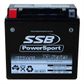 MOTORCYCLE AND POWERSPORTS BATTERY (YTX14-BS) AGM 12V 12AH 290CCA SSB HIGH PERFORMANCE