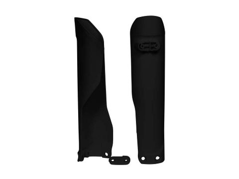 FORK PROTECTORS RTECH BLACK HUSQVARNA FC FE FX TC TE TX