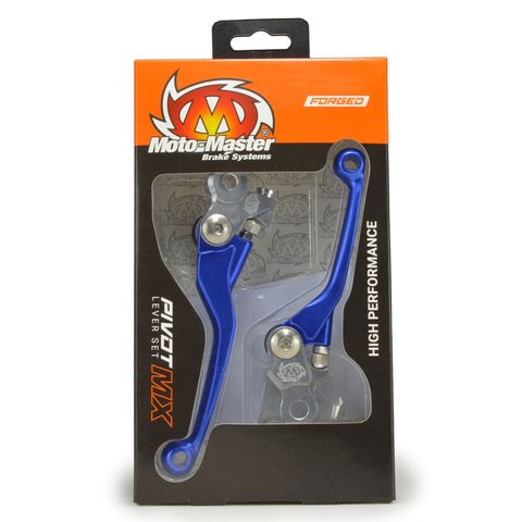 MOTO MASTER MX PIVOT LEVERS SET BLUE YAMAHA YZ125 YZ250 YZ250F YZ250FX YZ250X YZ450F YZ450FX