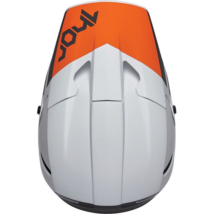 THOR REFLEX CUBE HELMET L GRAY/R ORANGE