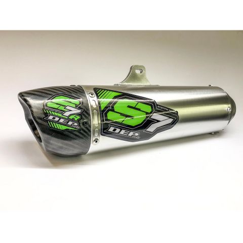 MUFFLER DEP S7R KAWASAKI KX250F 09-16 MUST BE USED WITH DEP HEADER PIPE & MID SECTION