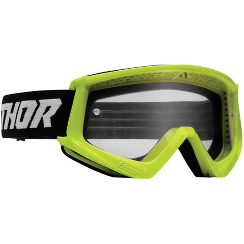 GOGGLES S25 THOR MX COMBAT RACER FLO ACID/BLACK