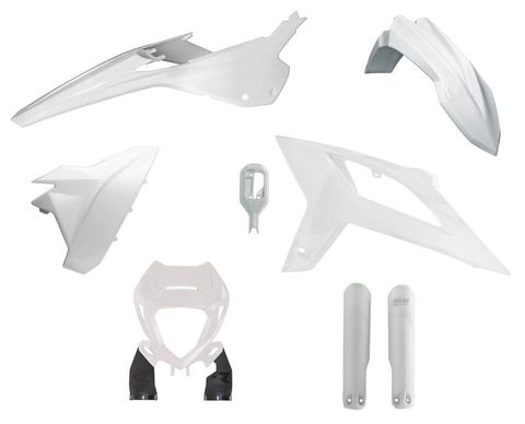 PLASTICS KIT RTECH BETA 20-22 6 PIECE KIT WHITE