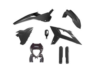 PLASTICS KIT RTECH 6 PIECE BLACK BETA 125RR 200RR 250RR 300RR 350RR 390RR 430RR 450RR 480RR 20-22
