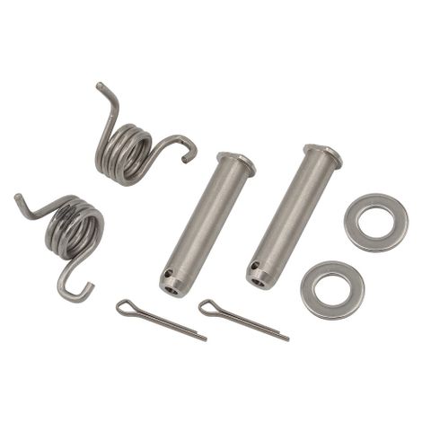 FOOTREST PIN & SPRING SET PSYCHIC MX HONDA CR125R CR250R CRF250R CRF250RX CRF250X CRF450R CRF450RX