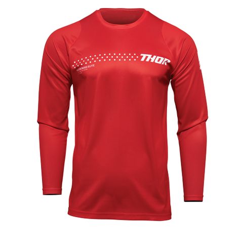 THOR SECTOR JERSEY YOUTH MINIMAL RED