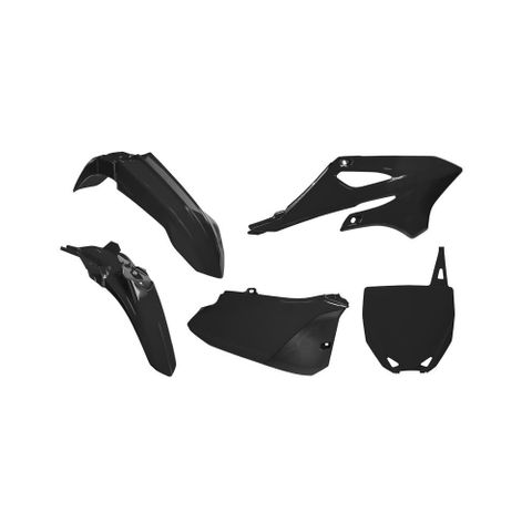 PLASTIC KIT RTECH FRONT &REAR FENDERS SIDEPANELS &RADIATOR SHROUDS &FRONT NUMBERPLATE YAMAHA YZ85