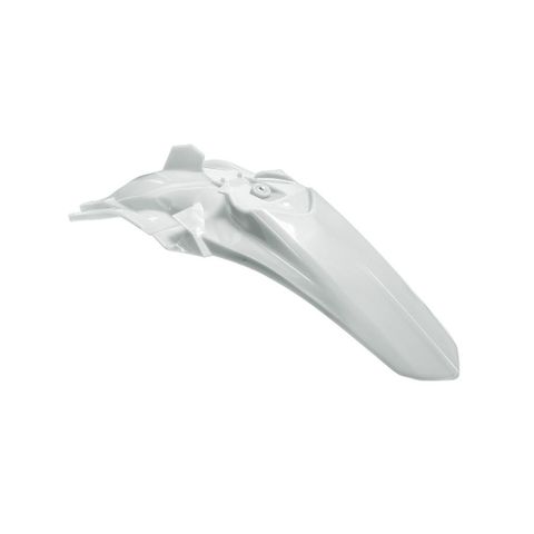 REAR FENDER RTECH WHITE YAMAHA YZ85 22-ON