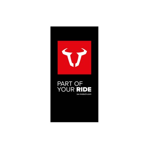SW MOTECH BANNER 1000MM X 2000MM BLACK