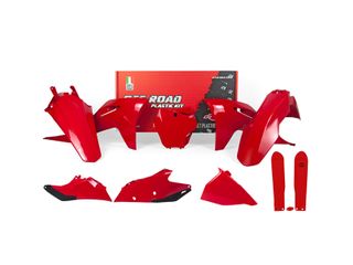 PLASTICS KIT RTECH 6 PIECE RED GAS GAS EX250F EX300 EX350F EX450F MC125 MC250F MC350F MC450F 21-23