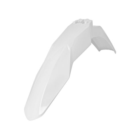 FRONT FENDER RTECH GASGAS MC125 MC250 MC250F MC350F MC450F EC250 EC300 EC250F EC450F 21-22 WHITE