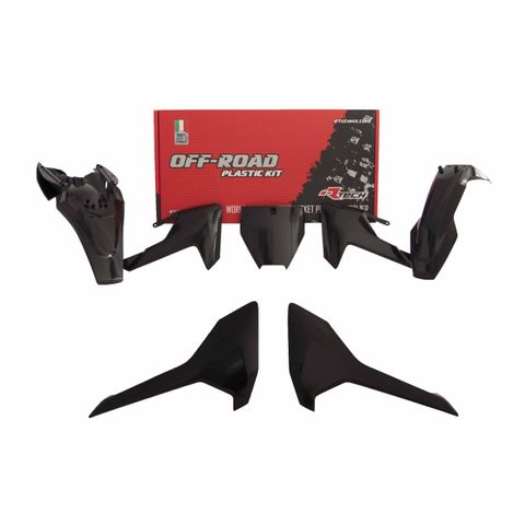 PLASTICS KIT RTECH 5 PIECE BLACK HUSQVARNA TC65 17-23