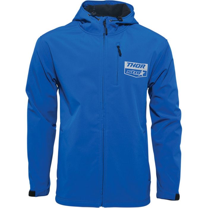 THOR STAR TEAM SOFTSHELL JACKET BLUE