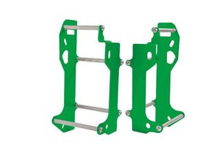 *RADIATOR BRACE CROSSPRO GREEN KAWASAKI KX450F 12-15