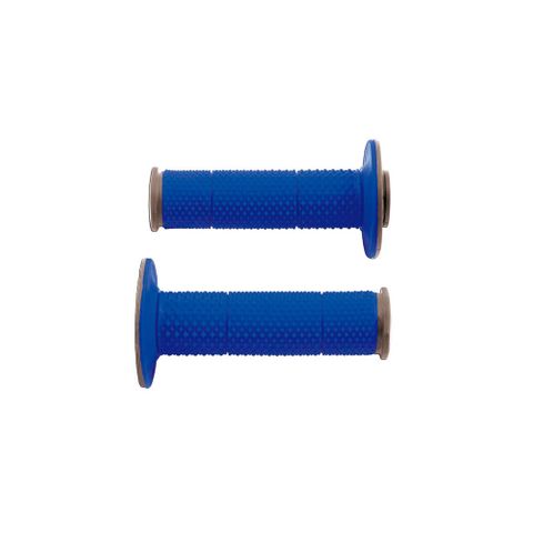 HANDLEBAR GRIPS RTECH EXTRA SOFT FULL DIAMOND BLUE