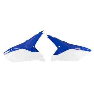 SIDE PANELS RTECH BLUE WHITE YAMAHA YZ450F 23-ON YZ450FX 24-ON