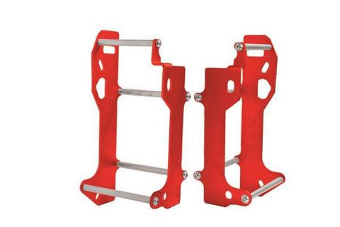 RADIATOR BRACES CROSSPRO RED HONDA CRF250R 18-20 CRF250RX 19-20 CRF300RX 19-20