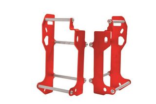 RADIATOR BRACES CROSSPRO RED HONDA CRF250R 18-20 CRF250RX 19-20 CRF300RX 19-20