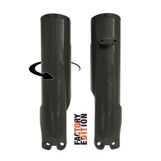 FORK PROTECTORS RTECH BLACK GAS GAS EC EX MC ECF EXF MCF KTM EXC SX XC XC-W EXC-F SX-F XC-F XCF-W