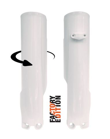 FORK PROTECTORS RTECH WHITE GAS GAS EC EX MC ECF EXF MCF KTM EXC SX XC XC-W EXC-F SX-F XC-F XCF-W