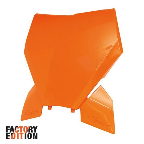 NUMBER PLATE RTECH ORANGE KTM SX SX-F XC XC-F