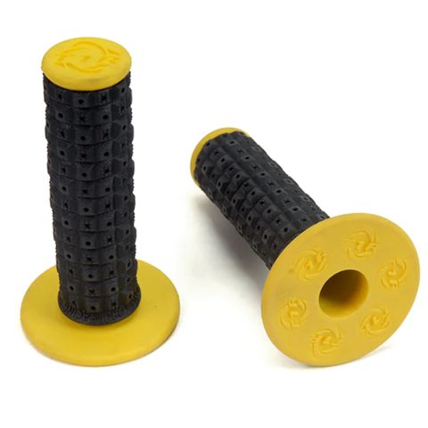 DEFY MX LOCK ON GRIPS TORC 1 ENDURO BLACK YELLOW