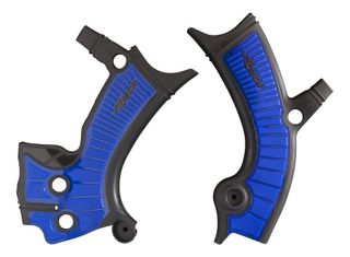 FRAME GUARDS RTECH BLUE BLACK YAMAHA WR250F WR450F YZ250F YZ250FX YZ450F YZ450FX