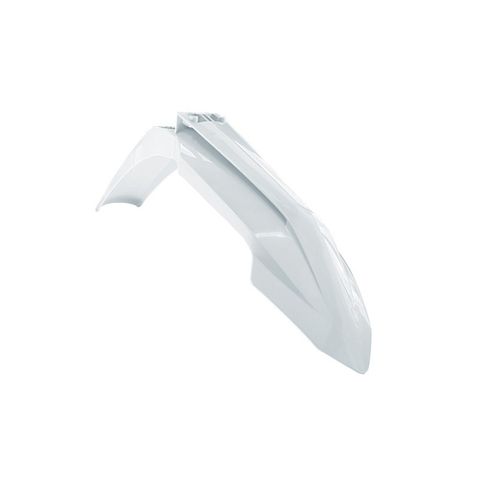 FRONT FENDER RTECH WHITE KTM EXC SX XC EXC-F SX-F XC-F XC-W XCF-W