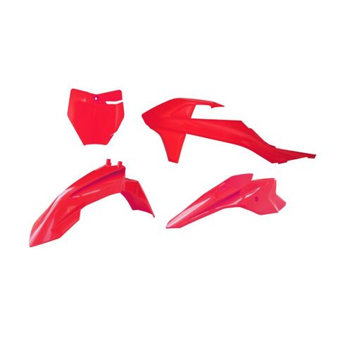 PLASTICS KIT RTECH 4 PIECE RED GAS GAS MC-E 3 23-ON MC-E 5 23-ON MC50 21-ON