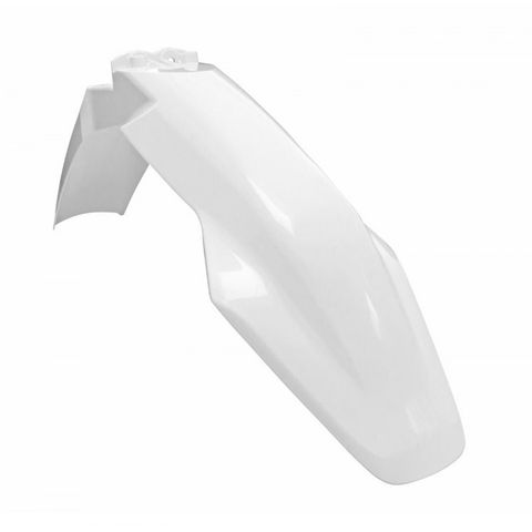 FRONT FENDER RTECH WHITE HUSQVARNA TC FC FE FS FX TE TX